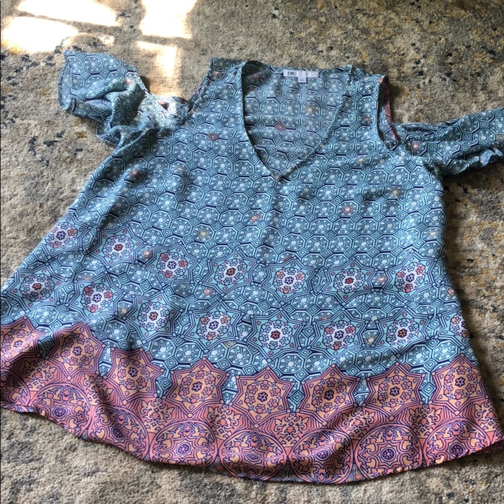 Flowy V-Neck Blouse